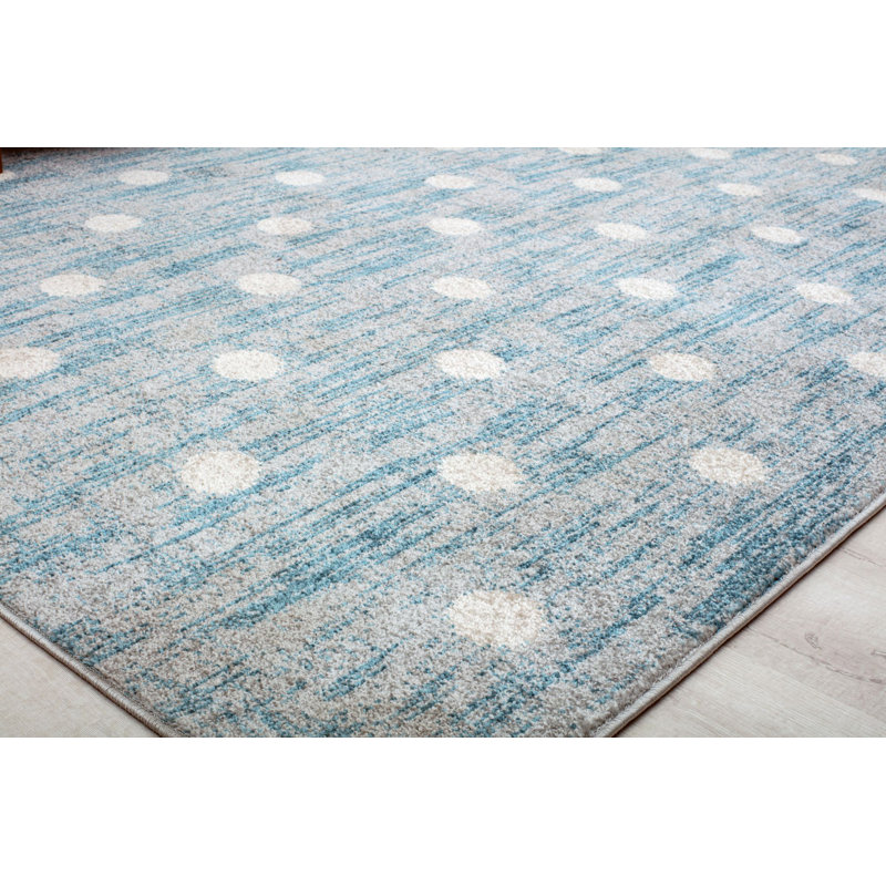 Isaac Mizrahi New York Callum Geometric Delightfully Dotty Area Rug